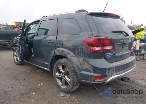 2017 Dodge Journey Crossroad Plus из США, поврежденный, VIN 3C4PDCGBXHT587527
